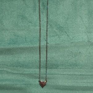 James Avery Silver Delicate Heart Necklace